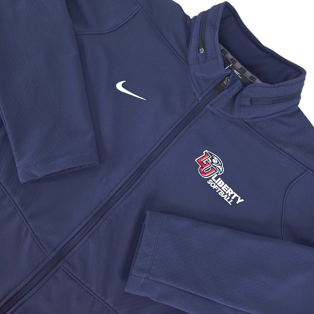 Liberty Softball Nike Sphere Womens Large Hybrid Therma Fit Jacket 658059 Hooded
